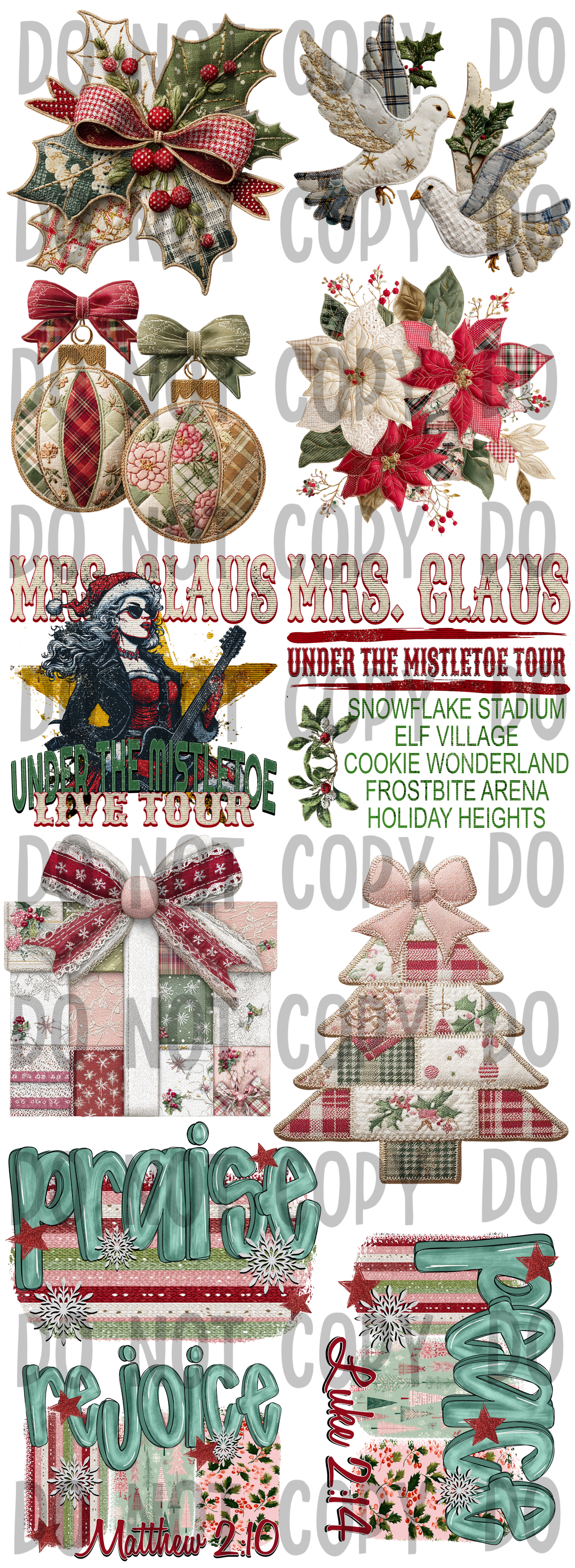 Christmas Premade Gang Sheet 3