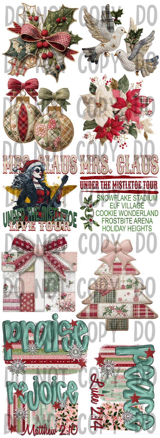 Christmas Premade Gang Sheet 3