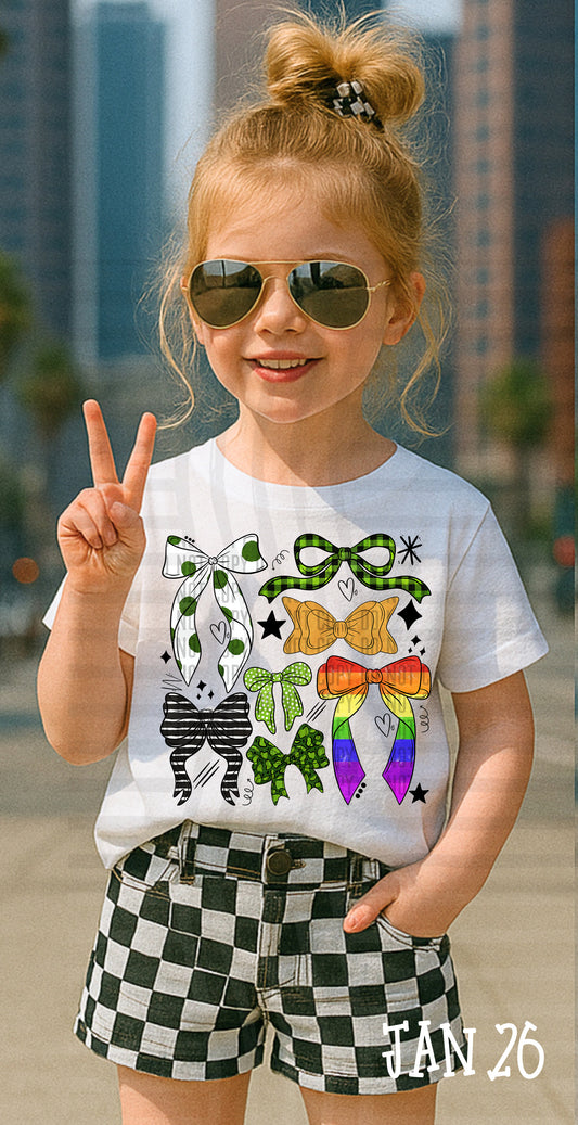 ST. PATRICK'S DAY BOWS