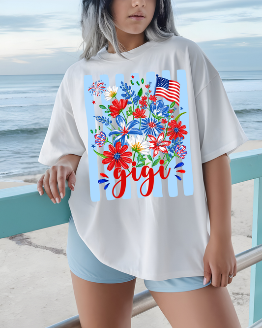 Gigi Floral Stripes