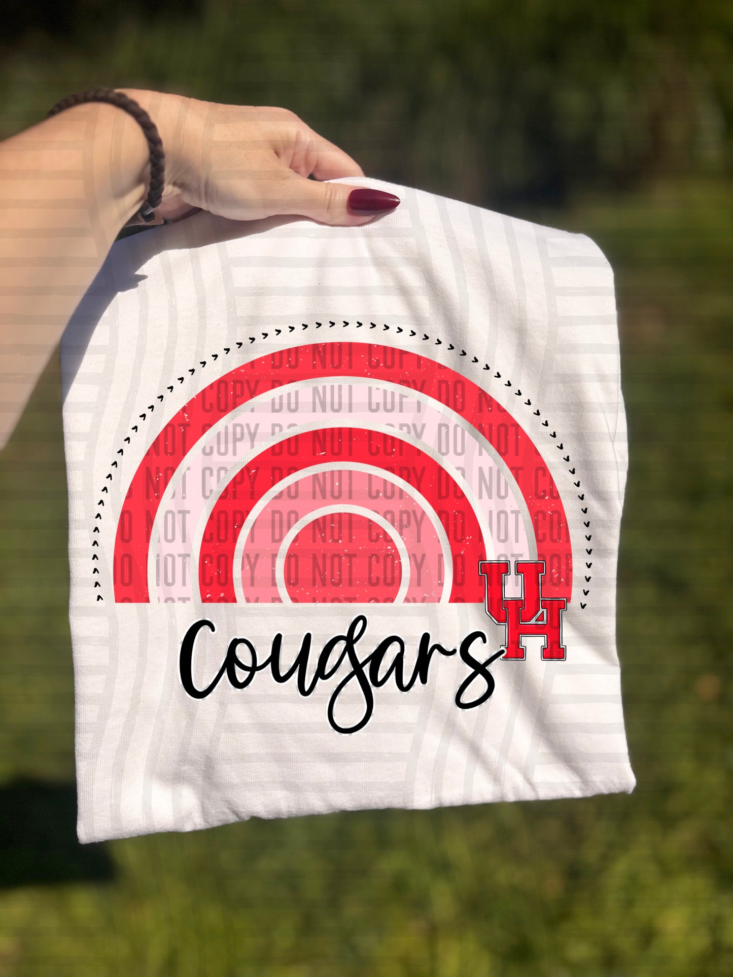 Retro Sunset Cougars