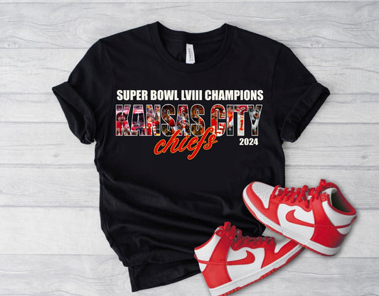 Superbowl LVIII champions Kansas city Chiefs