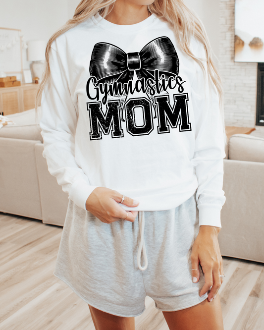 Gymnastics Mom Bow