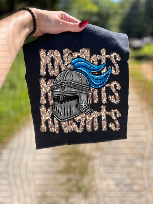 Camo Knights Blue