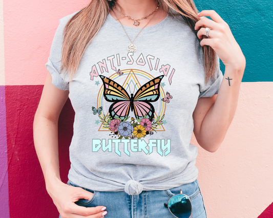 Anti-social butterfly