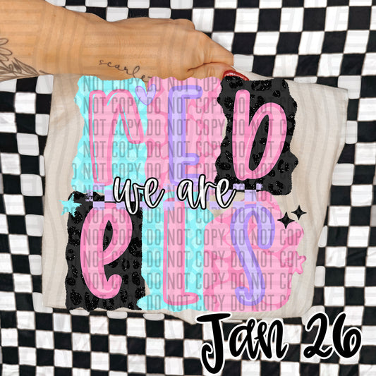 WE ARE REBELS LEOPARD