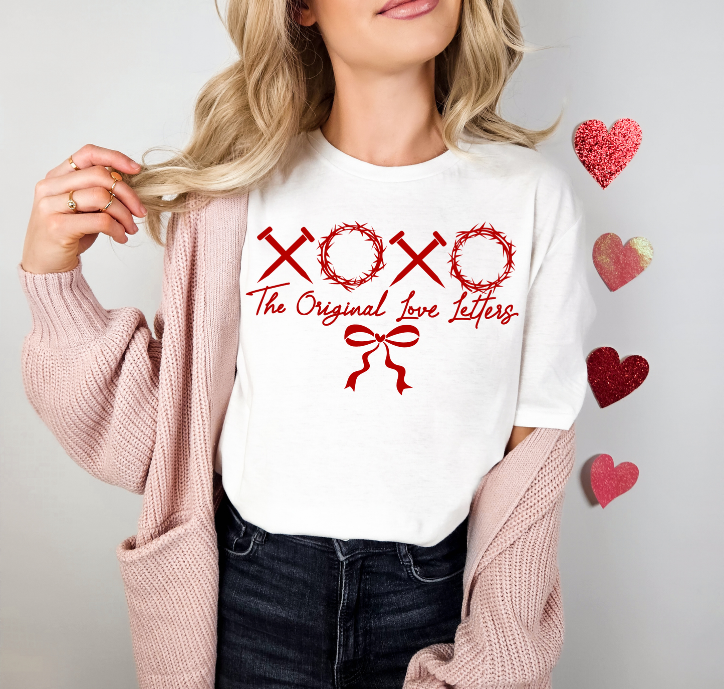 XOXO Nails With Crown Of Thorns The Original Love Letters