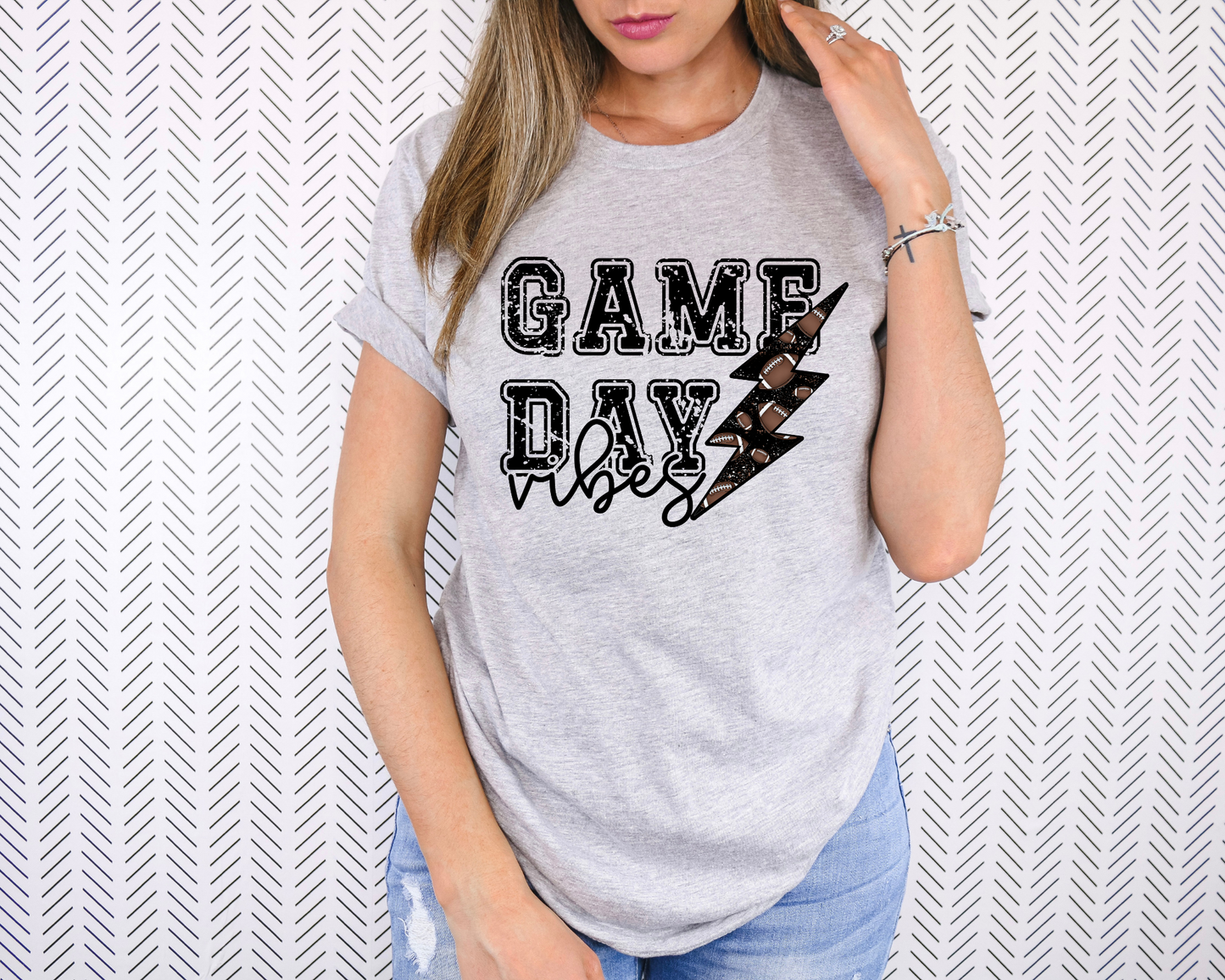 Game day vibes - football lightning