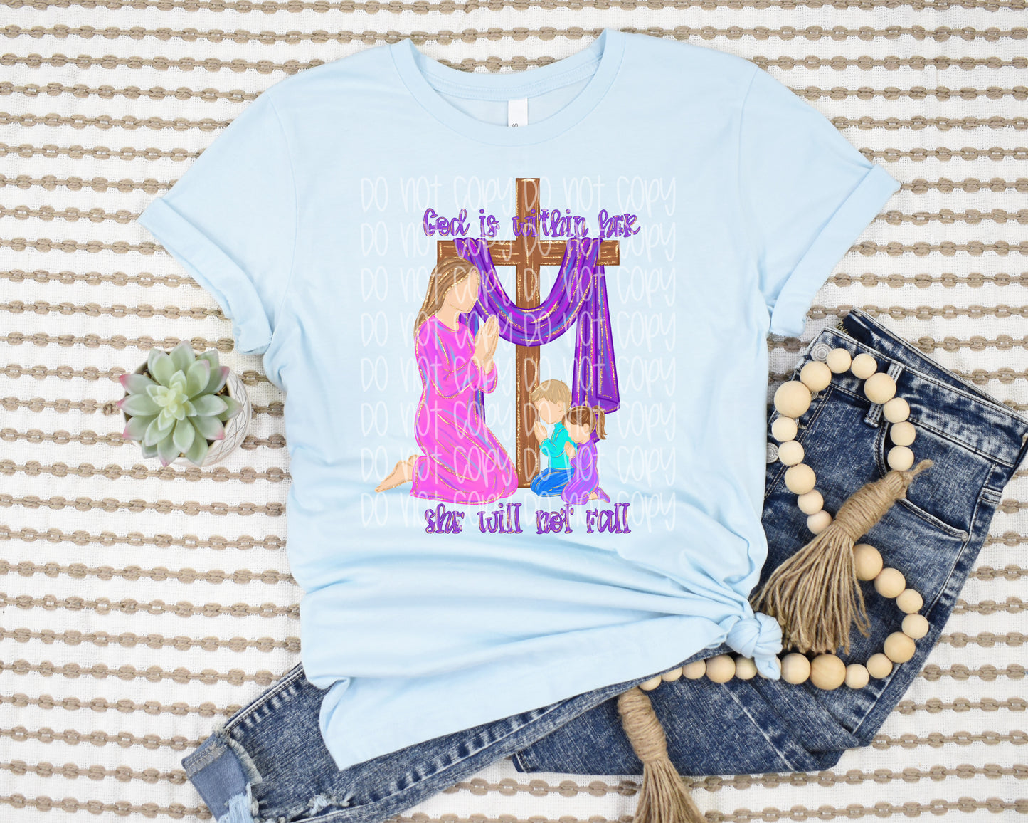 God is within her she will not fail