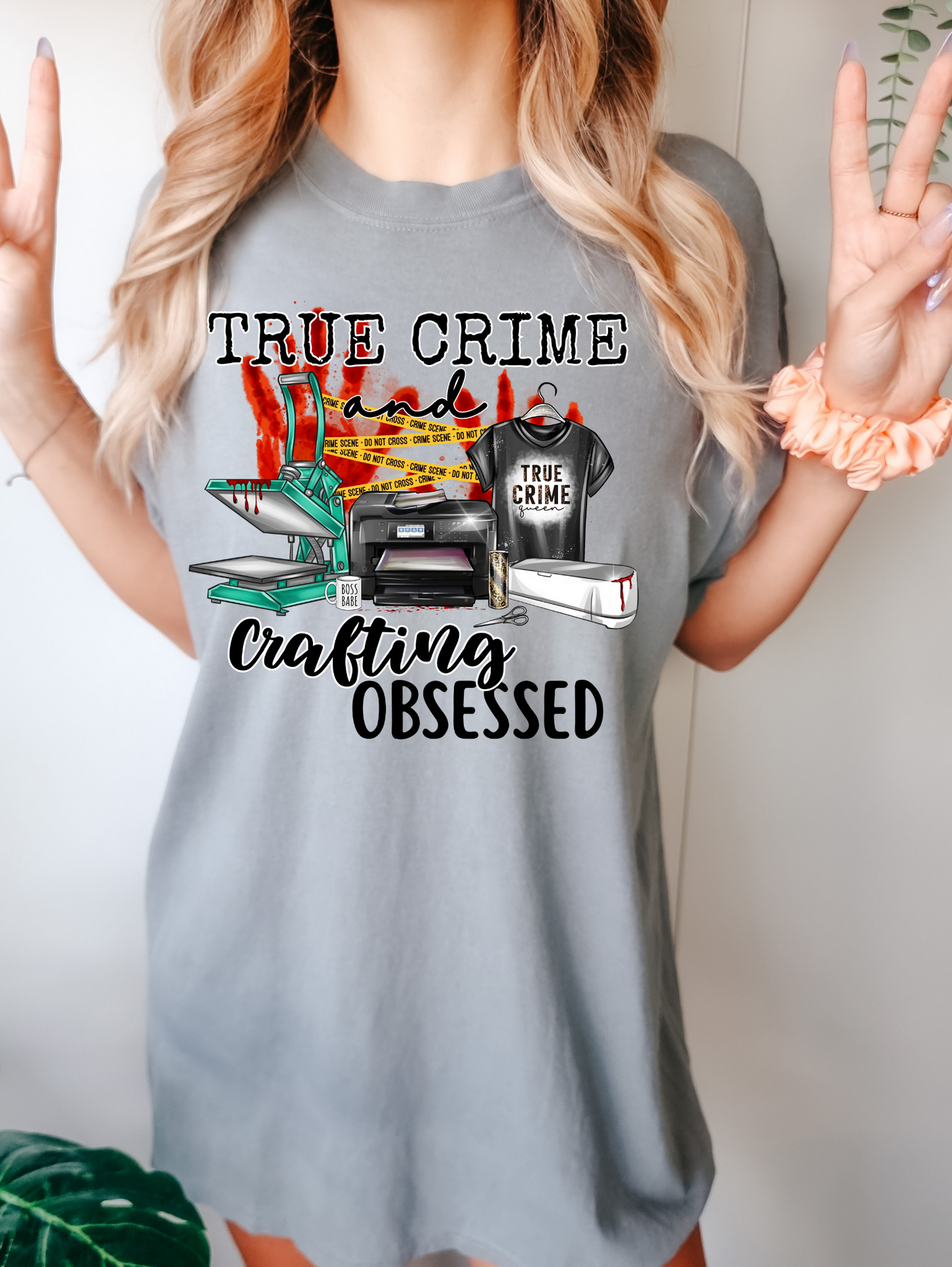 True crime and crafting obsessed