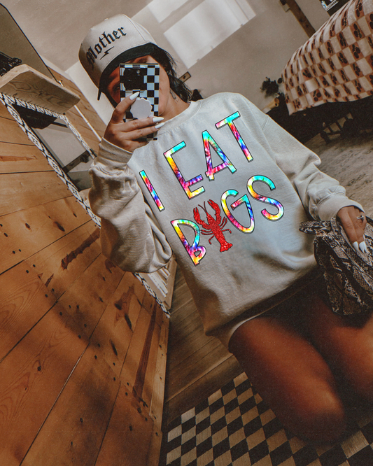 I Eat Bugs Tie Die