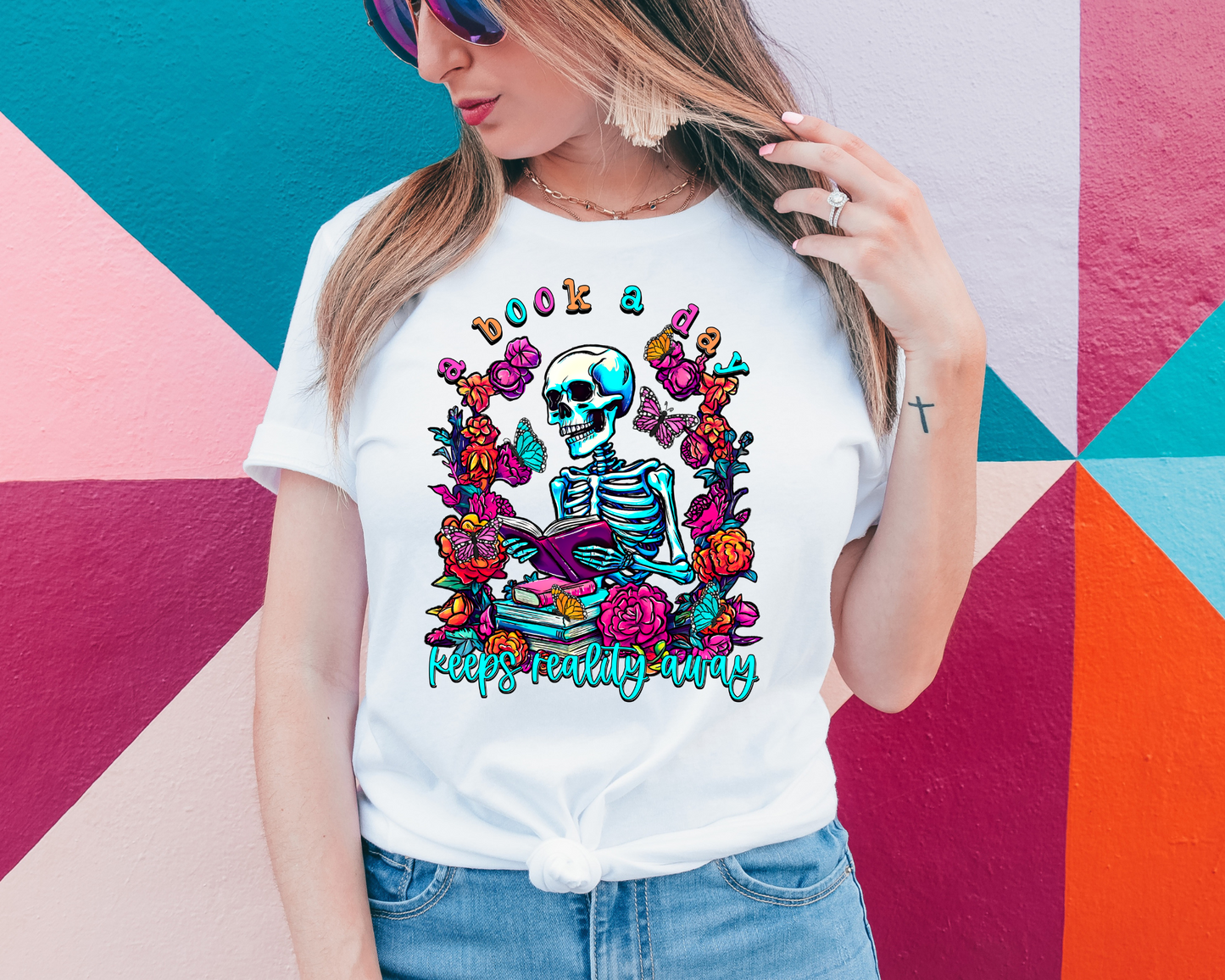 A book a day keeps reality away