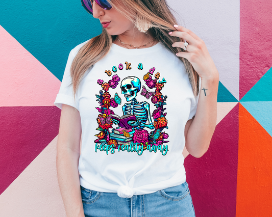 A book a day keeps reality away