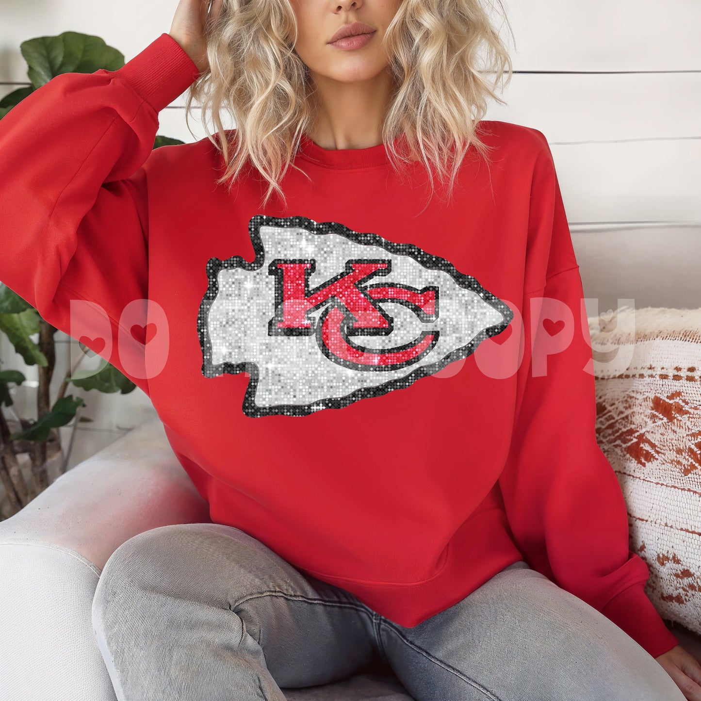 Kansas City Chiefs Logo Sparkles