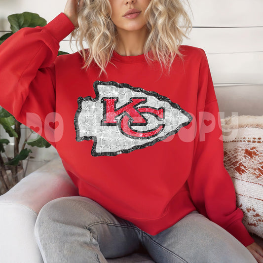 Kansas City Chiefs Logo Sparkles