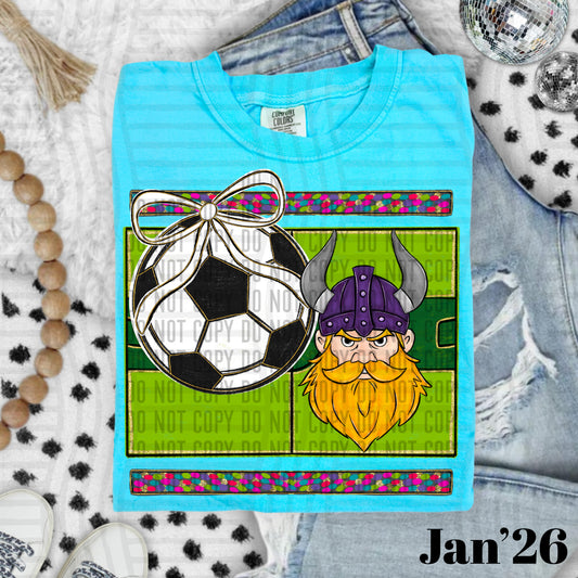 SOCCER VIKINGS PURPLE