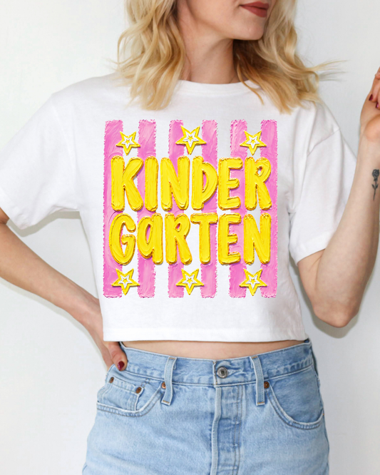 Kindergarten Brushstroke