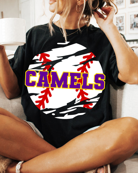 Personalized Baseball with mascot name