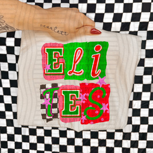ELITES RED & GREEN CHECKERS