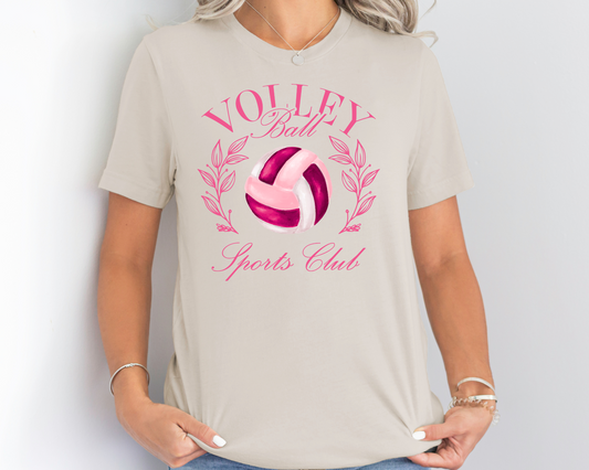 Volleyball Sports Club - Pink