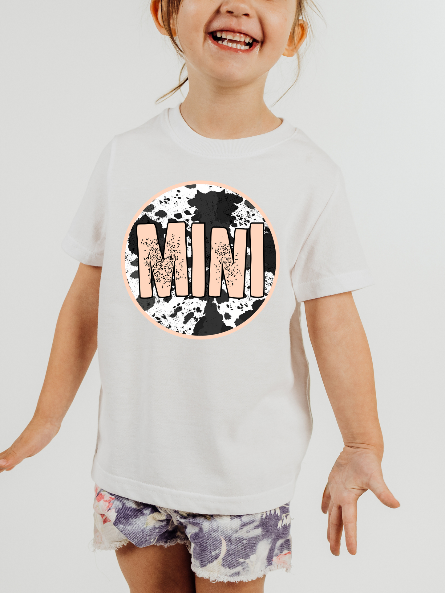 Mini- cow print