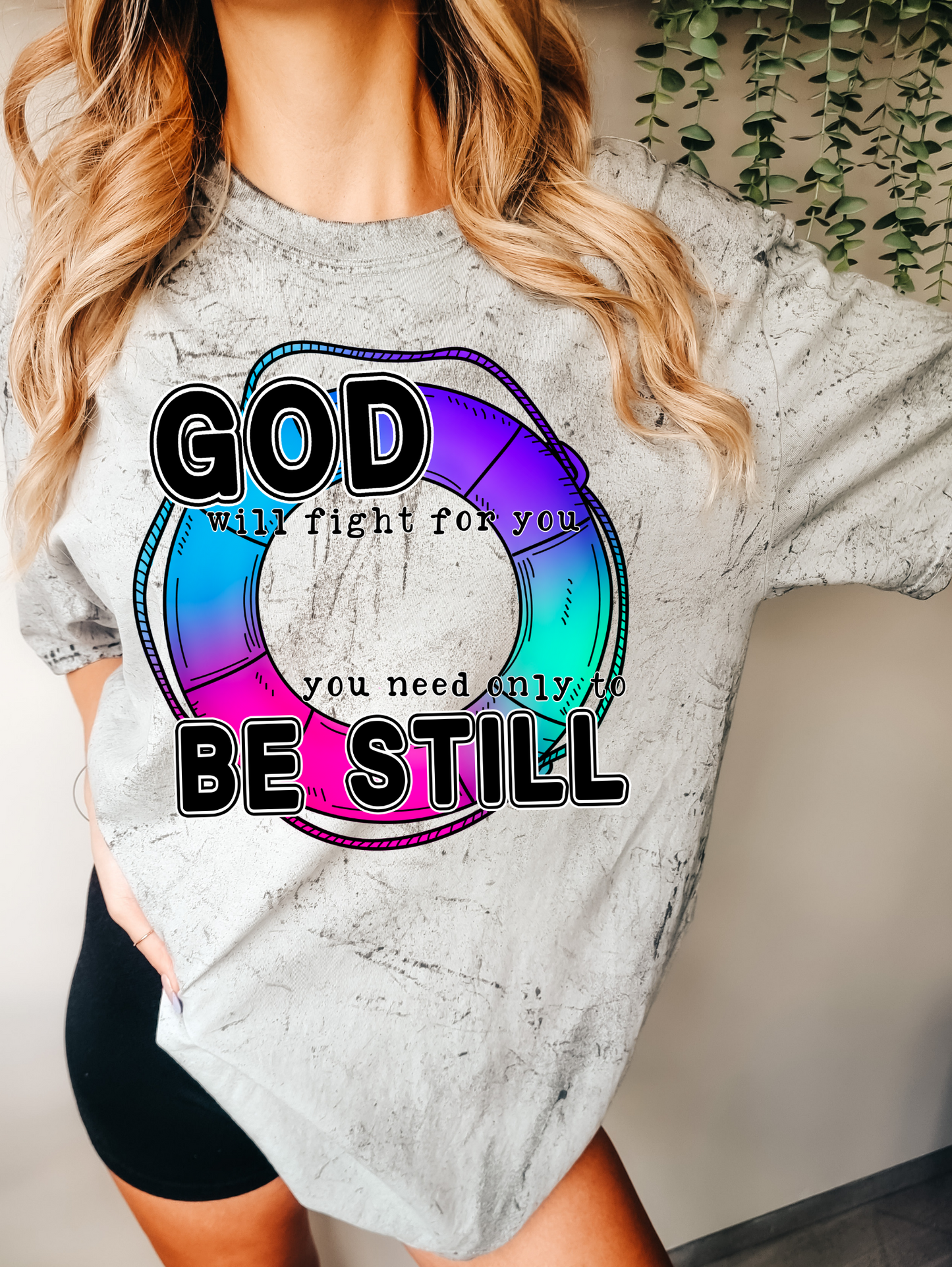 God will fight for you