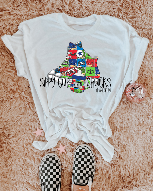 Sippy Cup And Chucks Avengers