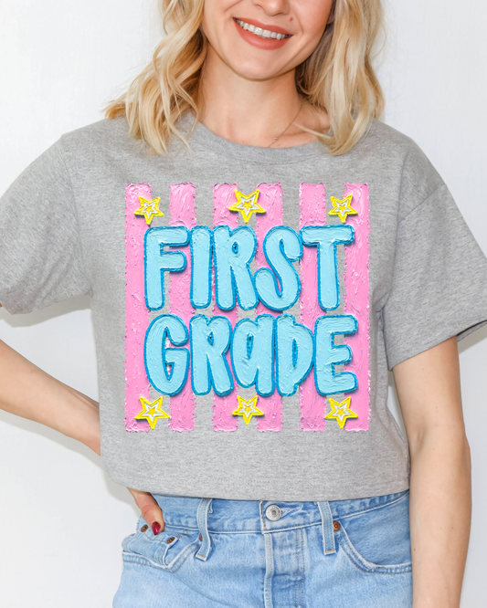 First Grade Brushstroke