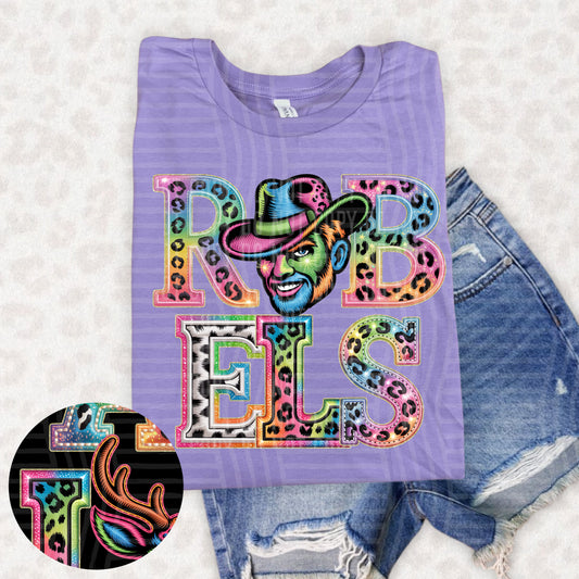 Rebels (pink neon leopard)