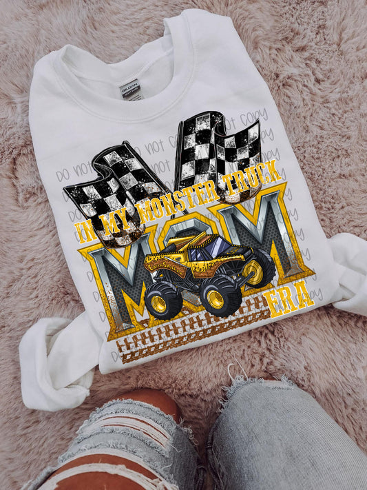 IN MY MONSTER TRUCK MOM ERA YELLOW