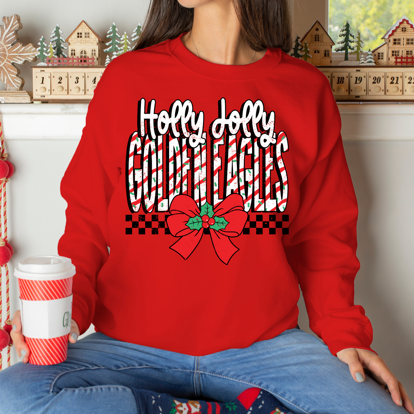 Holly Jolly Golden Eagles