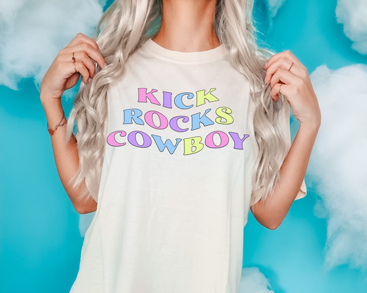Kick rocks cowboy
