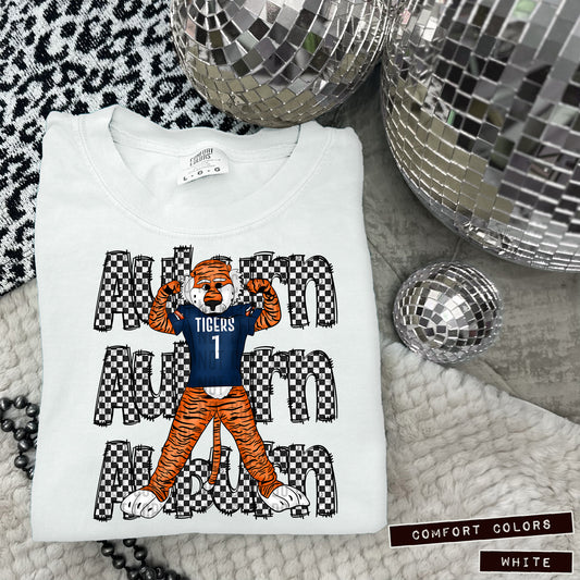 AUBURN TIGERS CHECKERS