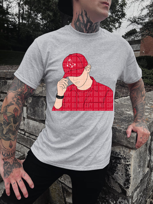 BOSTON RED SOX BASEBALL MAN