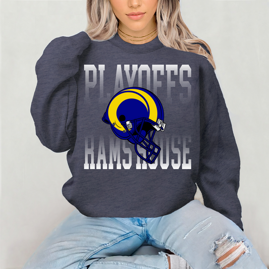 Rams Rams House Playoffs Faded