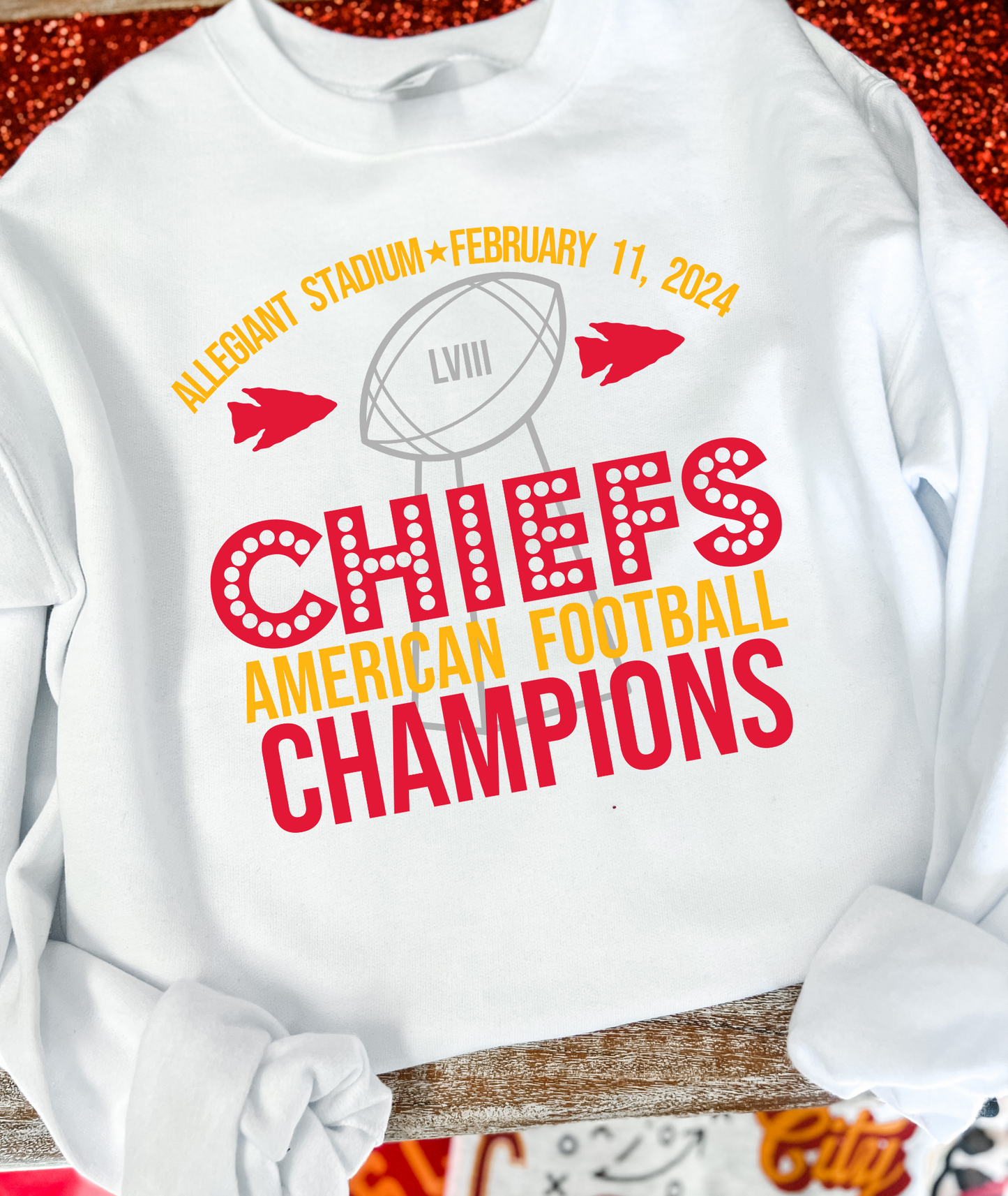 Allegiant Stadium Feb 11, 2024 Chiefs Champions