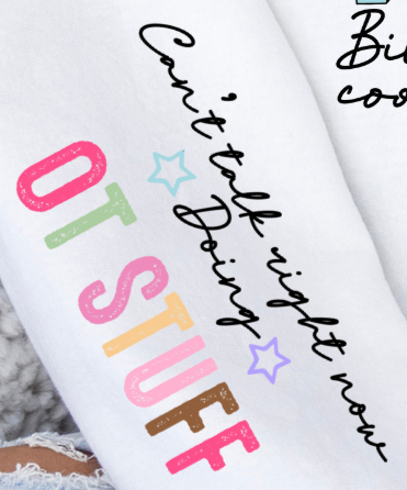 Busy Doing OT Stuff (Occupational Therapy) SLEEVE