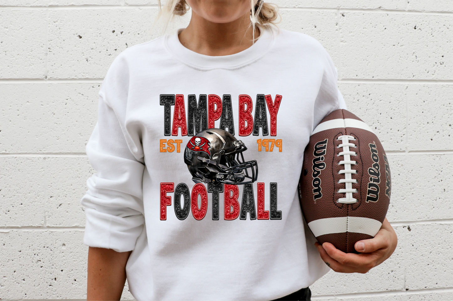 Tampa Bay Football Est 1979-Flag Helmet
