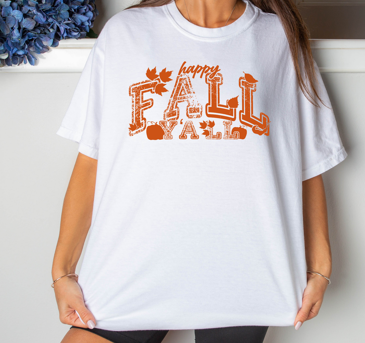 Happy fall y'all - orange