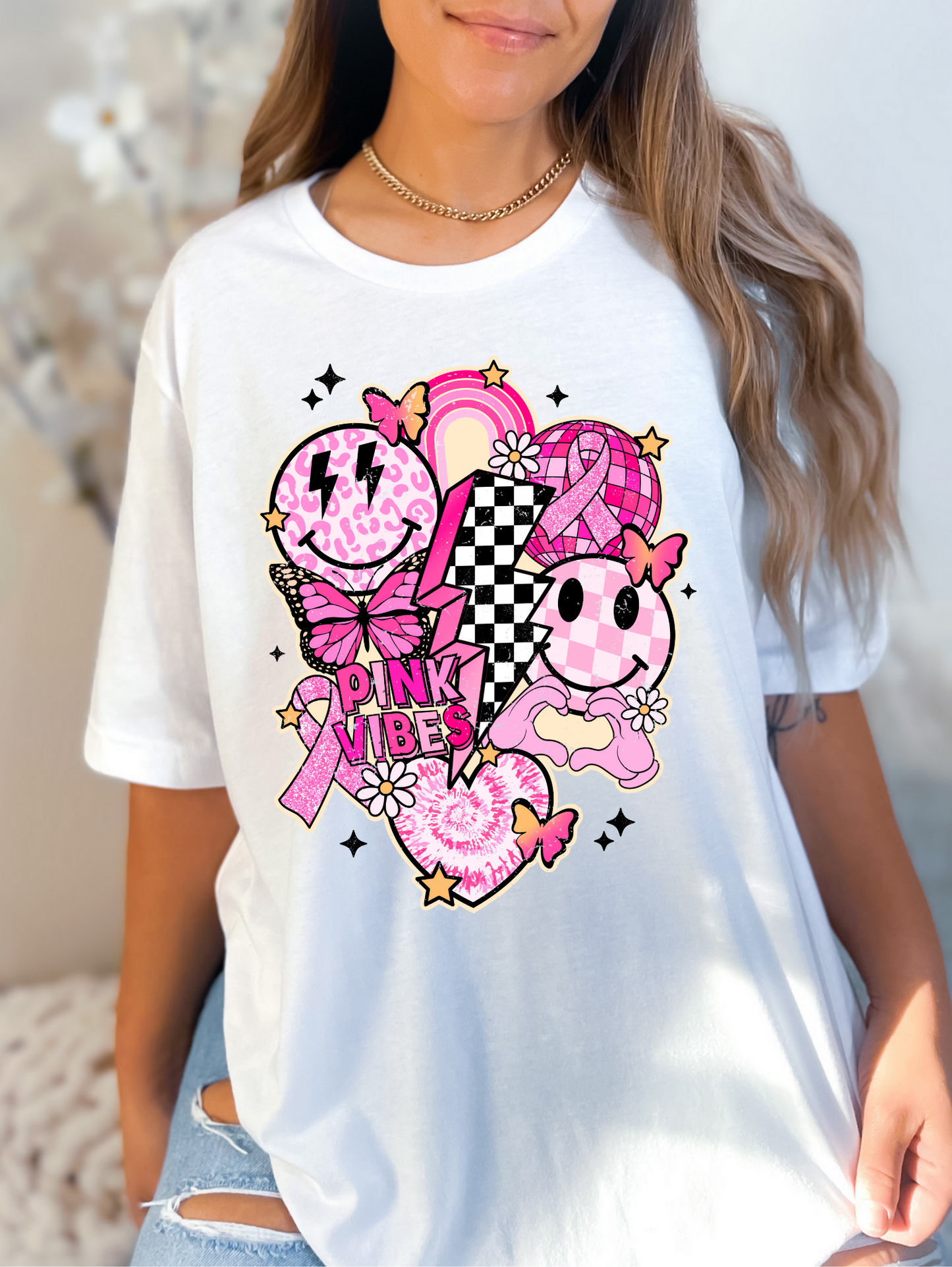 Pink vibes with collage