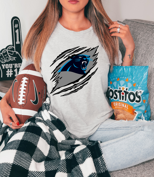 Chest tear - Carolina panthers