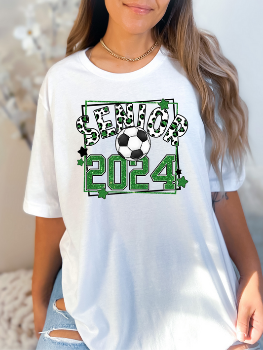 Senior 2024 - green with soccer ball