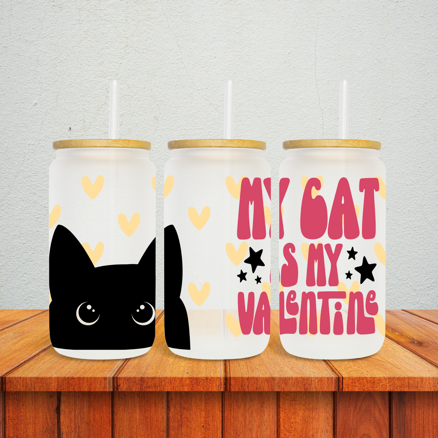 My Cat Is My Valentine - UV Libby Wrap