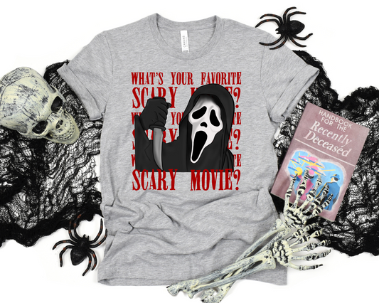 What's your favorite scary movie, Horror