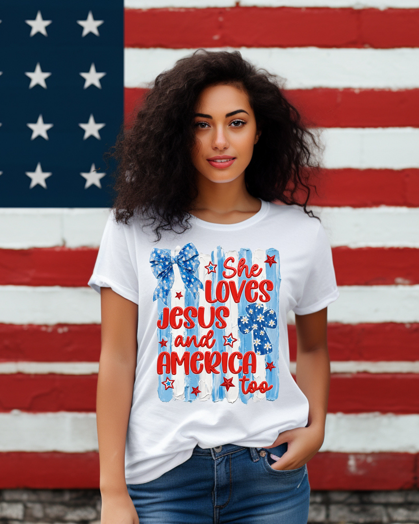 She Loves Jesus and America too