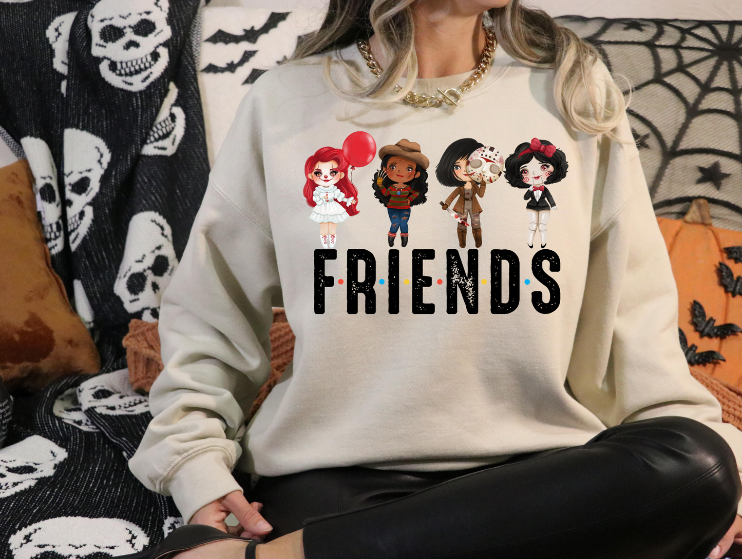 Friends, female horror