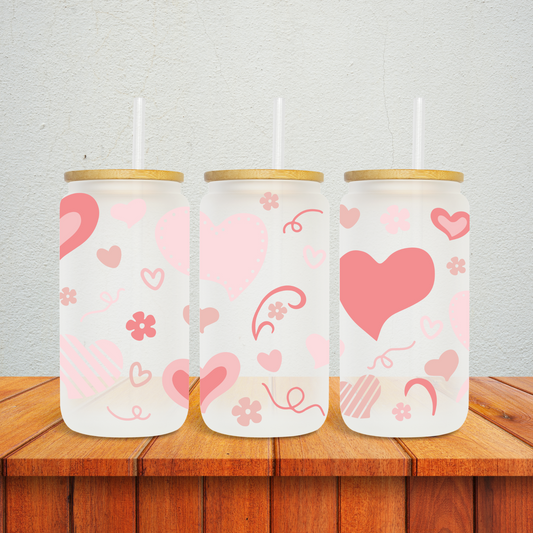 Heart Doodles (Heart With Holes on Edge) - UV Libby Wrap