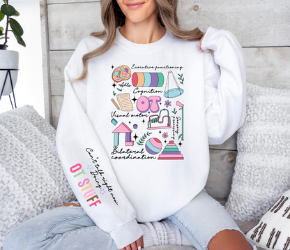Busy Doing OT Stuff (Occupational Therapy) SLEEVE
