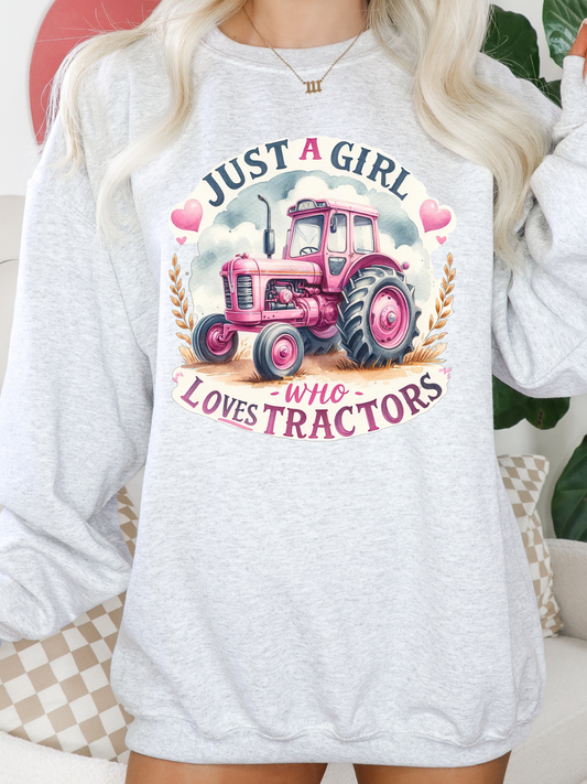 Just a Girl Who Loves Tractors