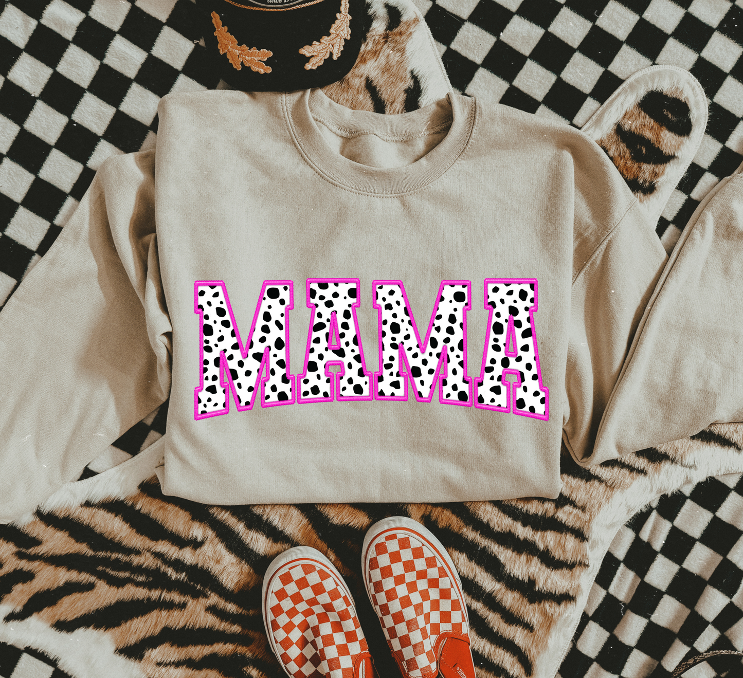 Mama Dalmatian Print
